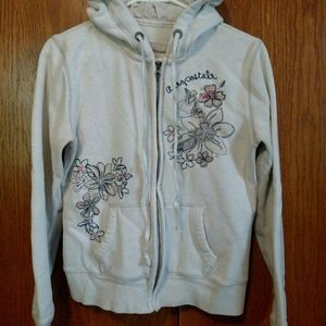 Ladies full zip sweatshirt